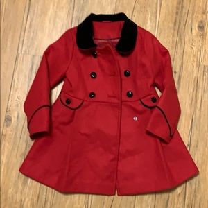 Beautiful red coat perfect for Christmas!